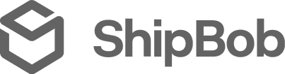 Grayscale logo of trusted partner ShipBob
