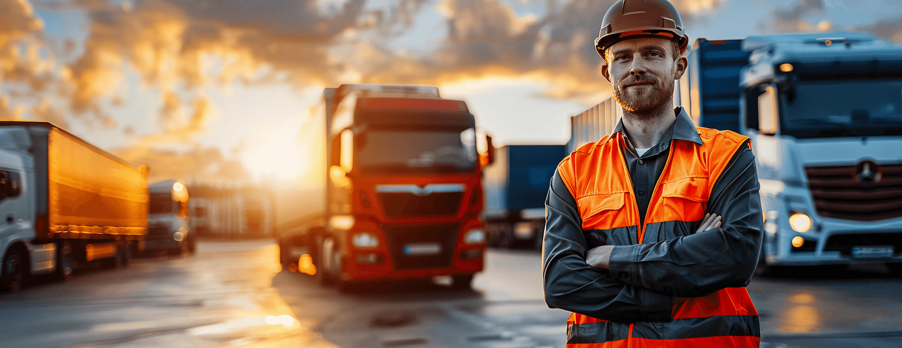 Semi truck backed into a loading dock for industry trucking solutions