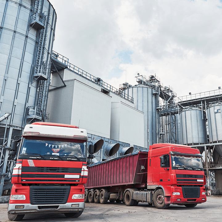Manufacturing and industrial freight trucks